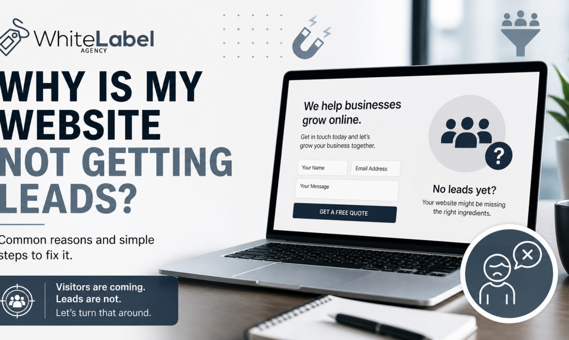 Why Is My Website Not Getting Leads?